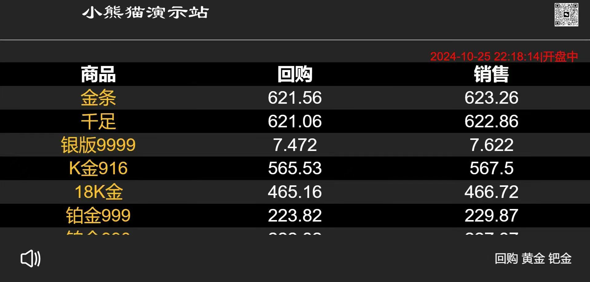 融通金-贵金属行情(今天融通金贵金属行情)