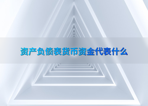 货币资产(交易性资产属于货币性资产)