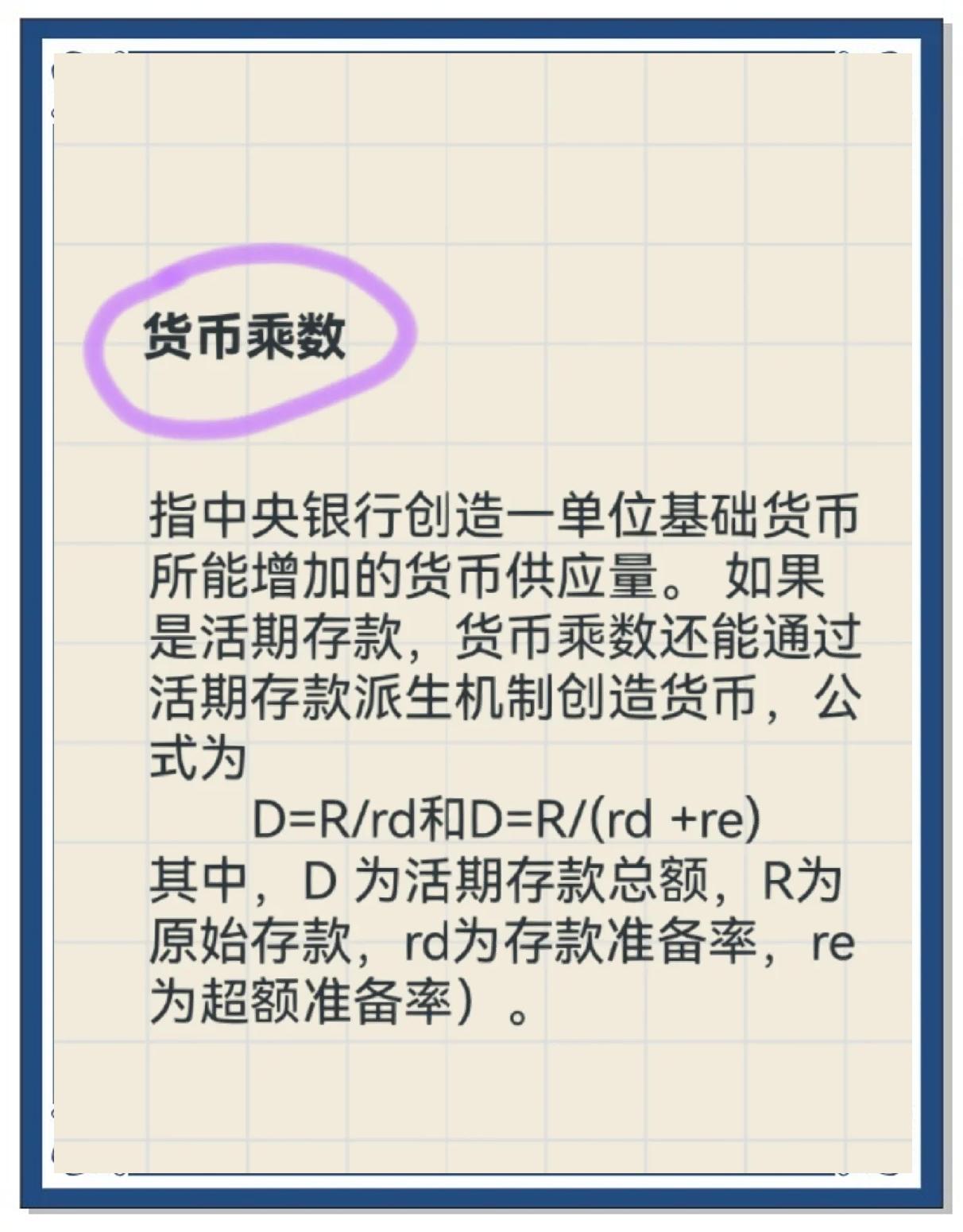 货币基础(基础货币的理解)